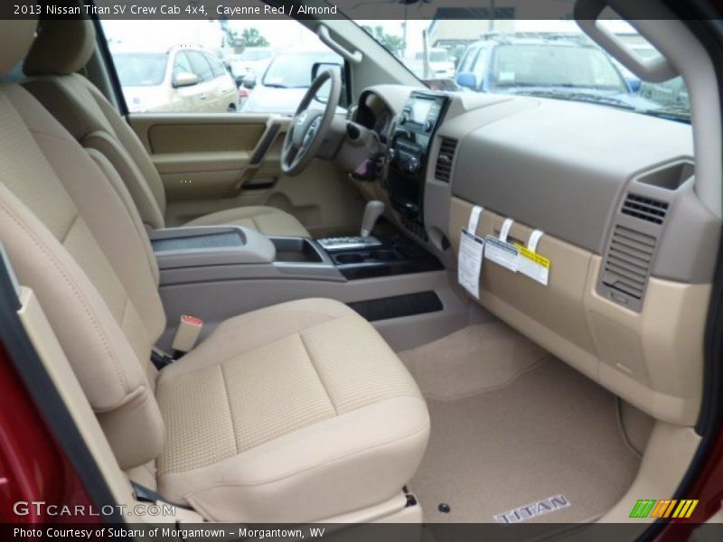 Cayenne Red / Almond 2013 Nissan Titan SV Crew Cab 4x4