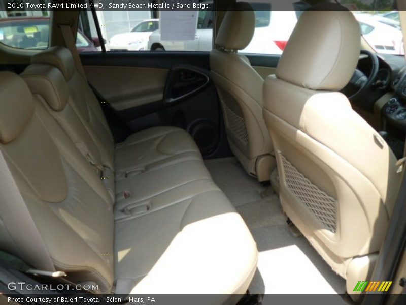 Sandy Beach Metallic / Sand Beige 2010 Toyota RAV4 Limited 4WD
