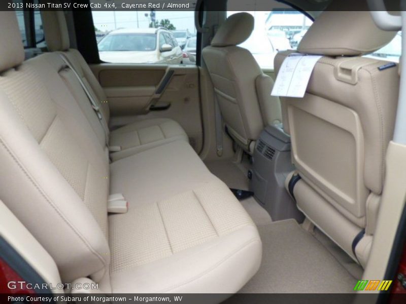 Cayenne Red / Almond 2013 Nissan Titan SV Crew Cab 4x4