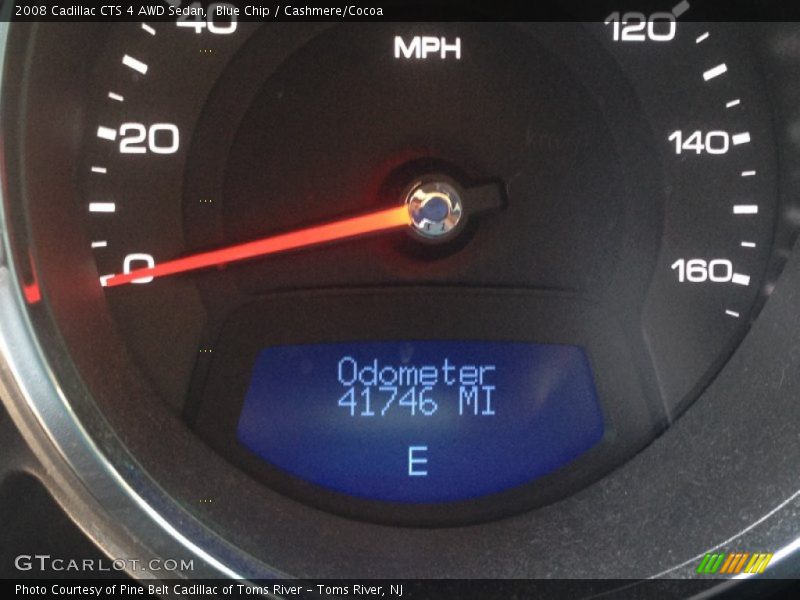 Blue Chip / Cashmere/Cocoa 2008 Cadillac CTS 4 AWD Sedan