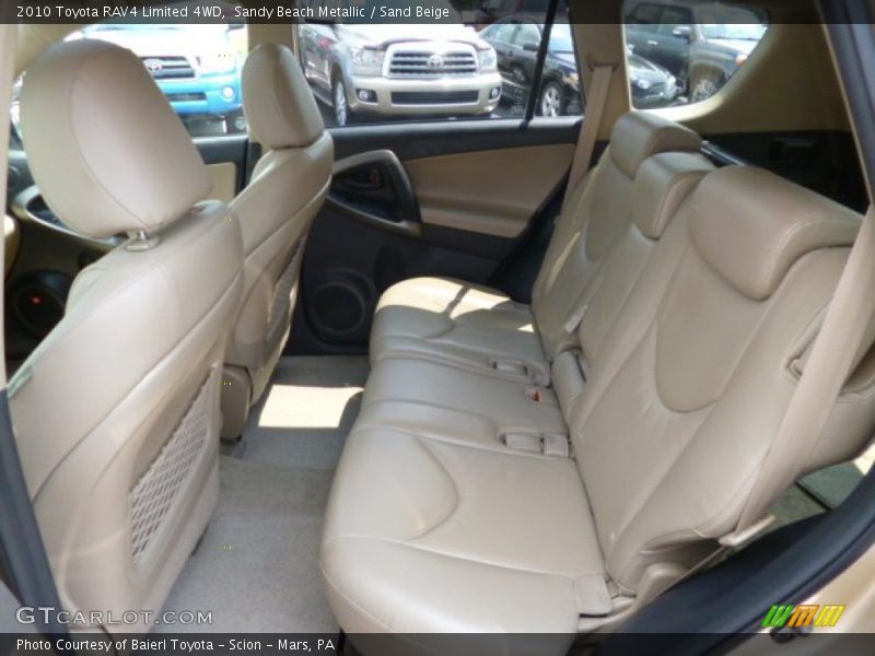 Sandy Beach Metallic / Sand Beige 2010 Toyota RAV4 Limited 4WD