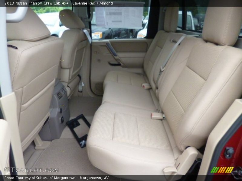 Cayenne Red / Almond 2013 Nissan Titan SV Crew Cab 4x4