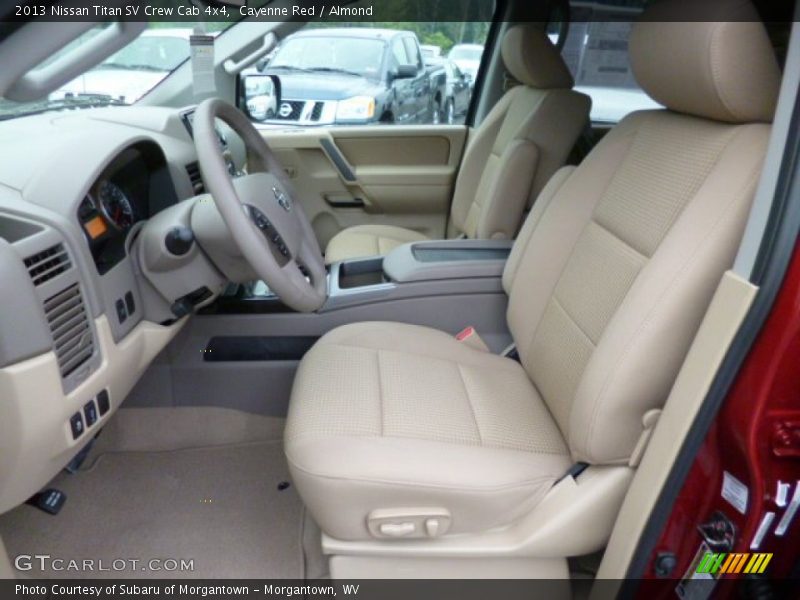 Cayenne Red / Almond 2013 Nissan Titan SV Crew Cab 4x4