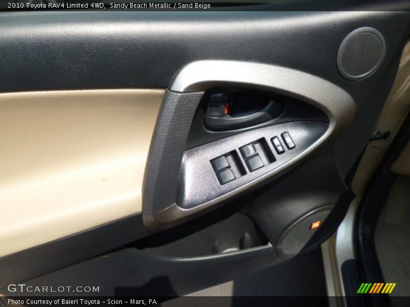 Sandy Beach Metallic / Sand Beige 2010 Toyota RAV4 Limited 4WD
