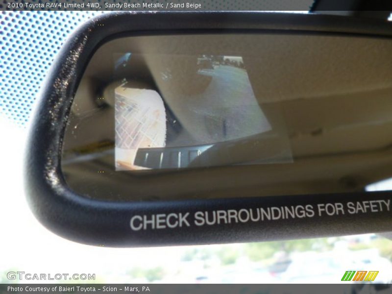 Sandy Beach Metallic / Sand Beige 2010 Toyota RAV4 Limited 4WD