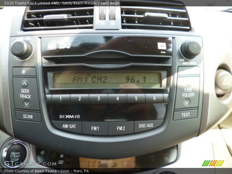 Sandy Beach Metallic / Sand Beige 2010 Toyota RAV4 Limited 4WD