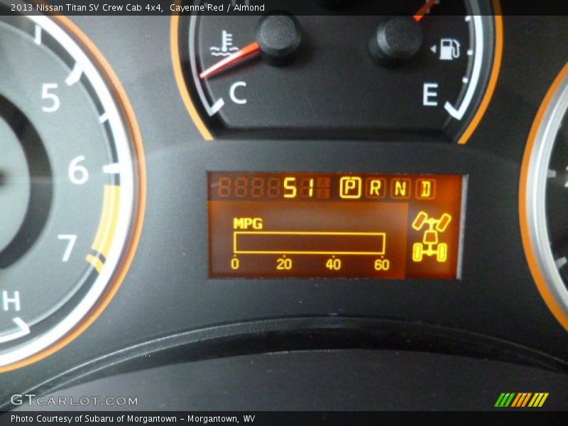 Cayenne Red / Almond 2013 Nissan Titan SV Crew Cab 4x4