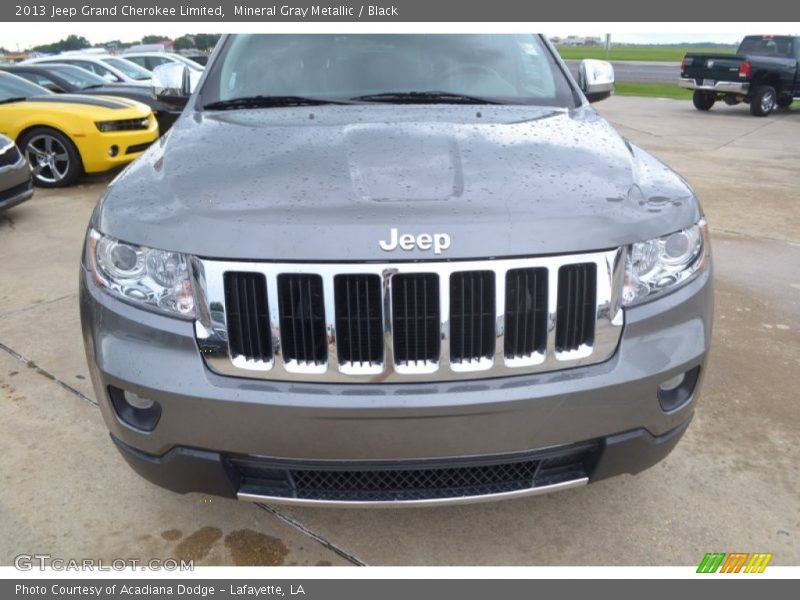 Mineral Gray Metallic / Black 2013 Jeep Grand Cherokee Limited