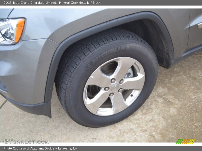 Mineral Gray Metallic / Black 2013 Jeep Grand Cherokee Limited