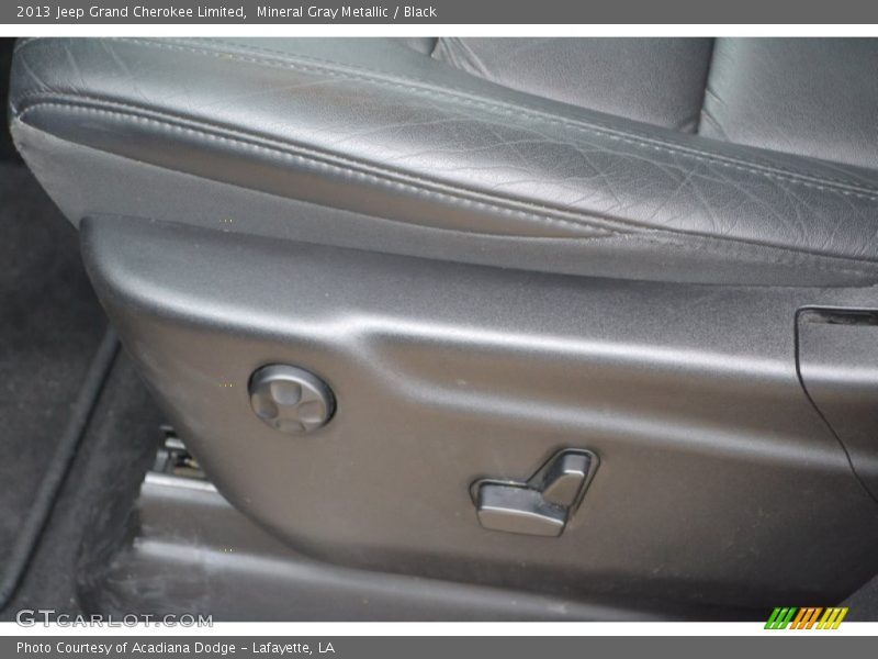 Mineral Gray Metallic / Black 2013 Jeep Grand Cherokee Limited