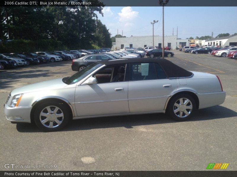 Blue Ice Metallic / Ebony Black 2006 Cadillac DTS