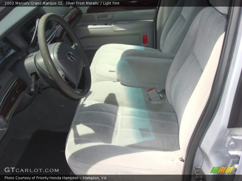 Silver Frost Metallic / Light Flint 2003 Mercury Grand Marquis GS