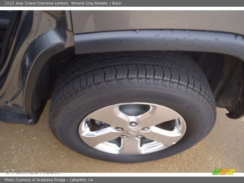 Mineral Gray Metallic / Black 2013 Jeep Grand Cherokee Limited