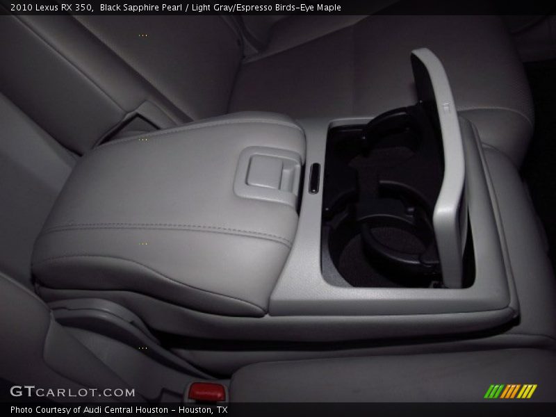 Black Sapphire Pearl / Light Gray/Espresso Birds-Eye Maple 2010 Lexus RX 350