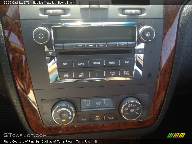 Blue Ice Metallic / Ebony Black 2006 Cadillac DTS