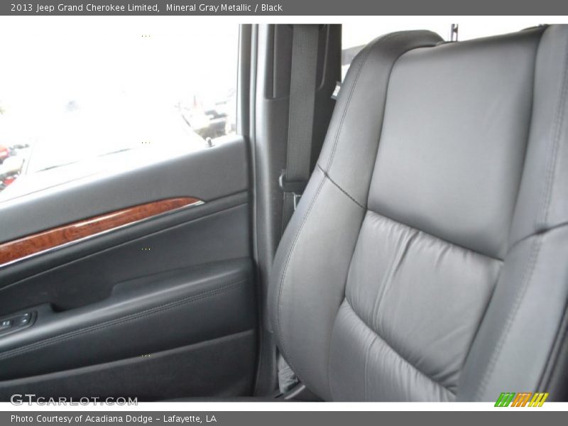 Mineral Gray Metallic / Black 2013 Jeep Grand Cherokee Limited