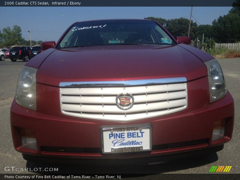 Infrared / Ebony 2006 Cadillac CTS Sedan