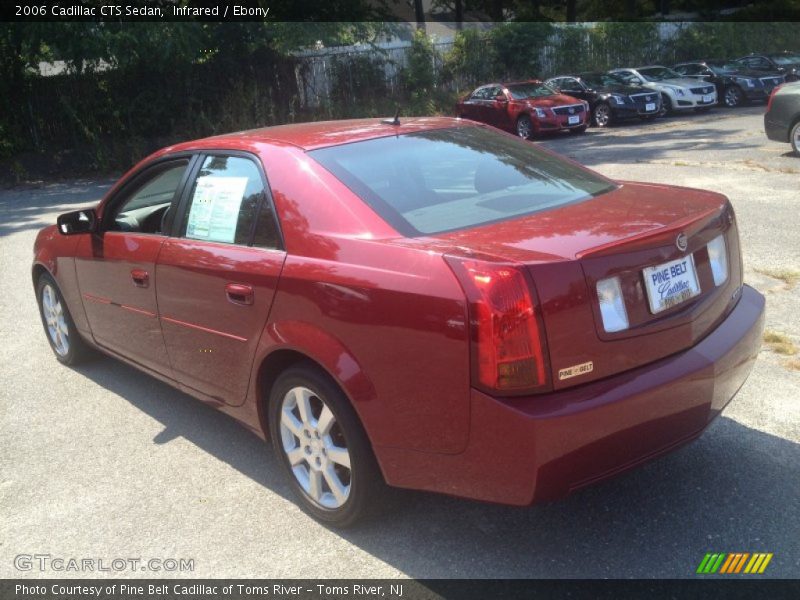 Infrared / Ebony 2006 Cadillac CTS Sedan