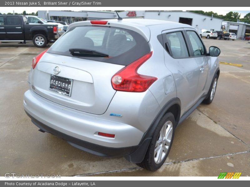 Brilliant Silver / Gray/Silver Trim 2013 Nissan Juke S