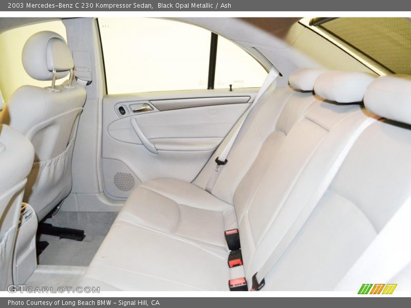 Black Opal Metallic / Ash 2003 Mercedes-Benz C 230 Kompressor Sedan