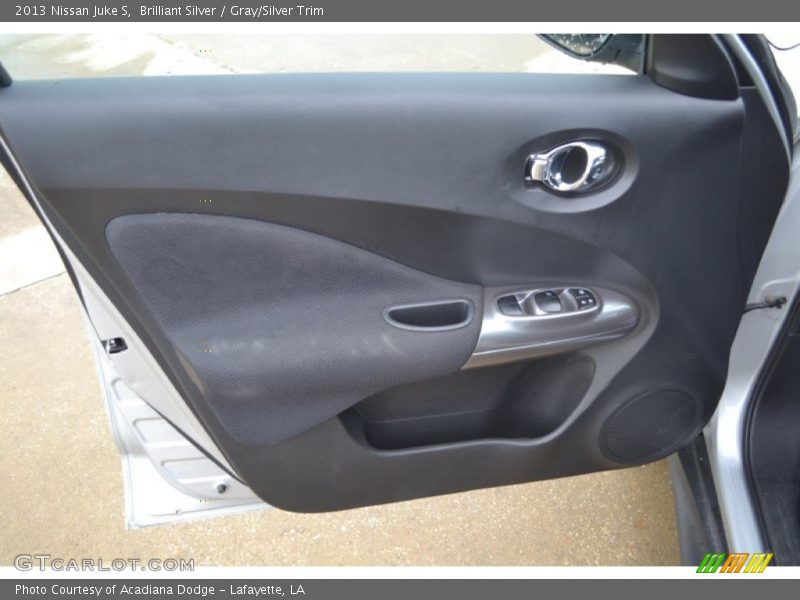 Brilliant Silver / Gray/Silver Trim 2013 Nissan Juke S