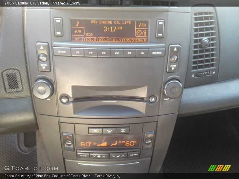 Infrared / Ebony 2006 Cadillac CTS Sedan