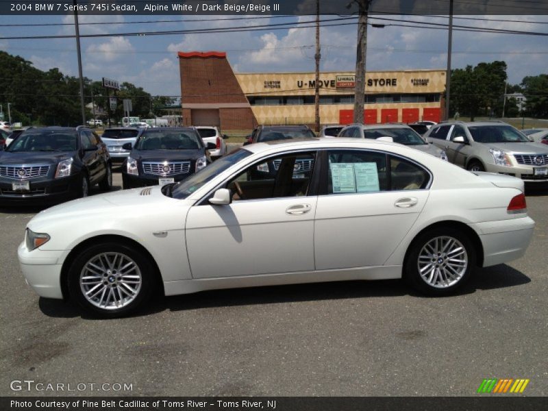  2004 7 Series 745i Sedan Alpine White