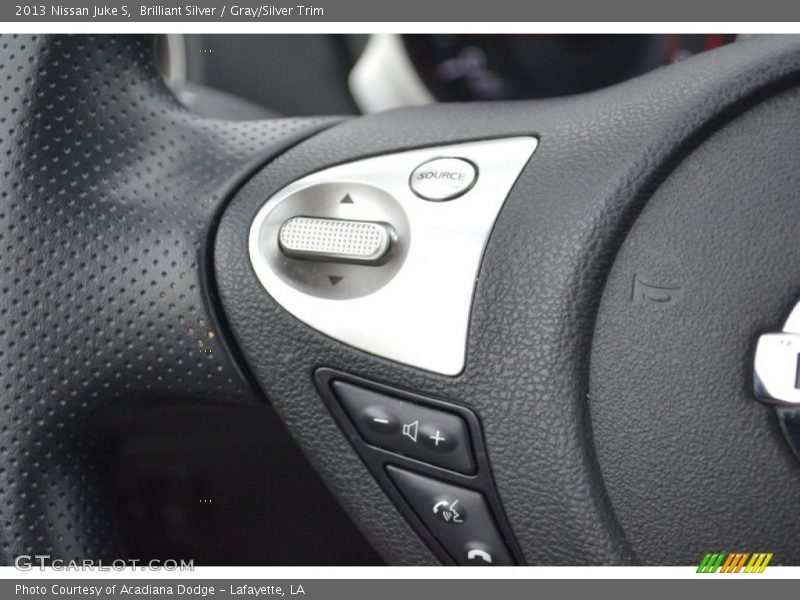 Brilliant Silver / Gray/Silver Trim 2013 Nissan Juke S