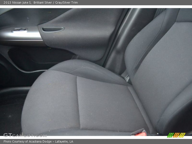 Brilliant Silver / Gray/Silver Trim 2013 Nissan Juke S
