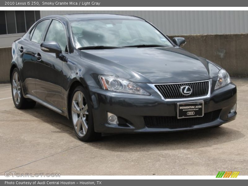 Smoky Granite Mica / Light Gray 2010 Lexus IS 250