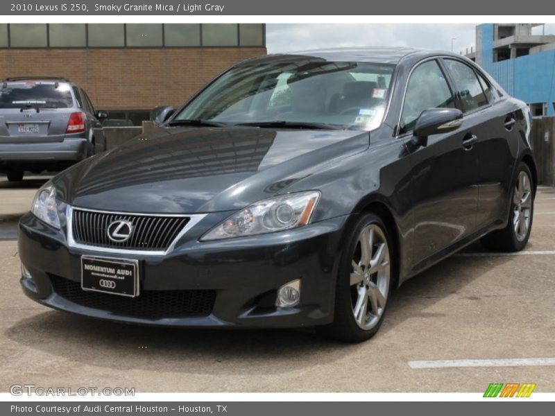 Smoky Granite Mica / Light Gray 2010 Lexus IS 250