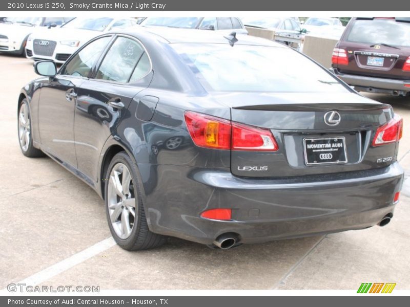 Smoky Granite Mica / Light Gray 2010 Lexus IS 250