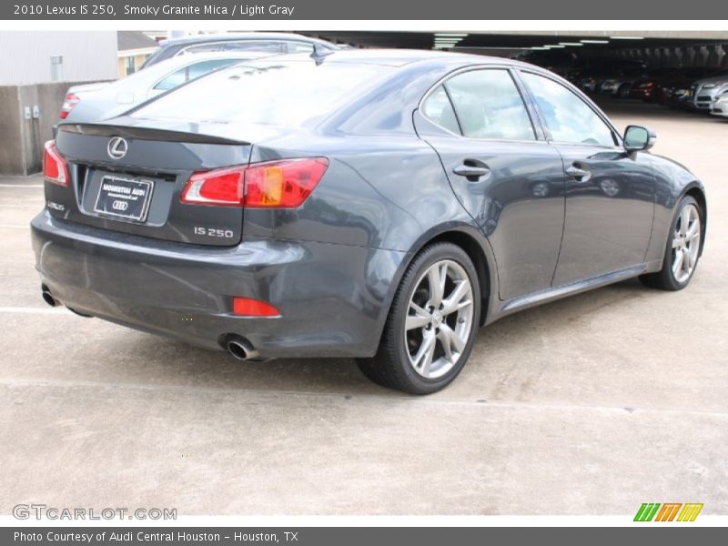 Smoky Granite Mica / Light Gray 2010 Lexus IS 250
