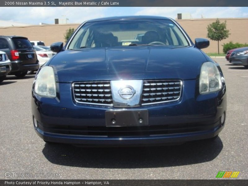 Majestic Blue Metallic / Cafe Latte 2006 Nissan Maxima 3.5 SL