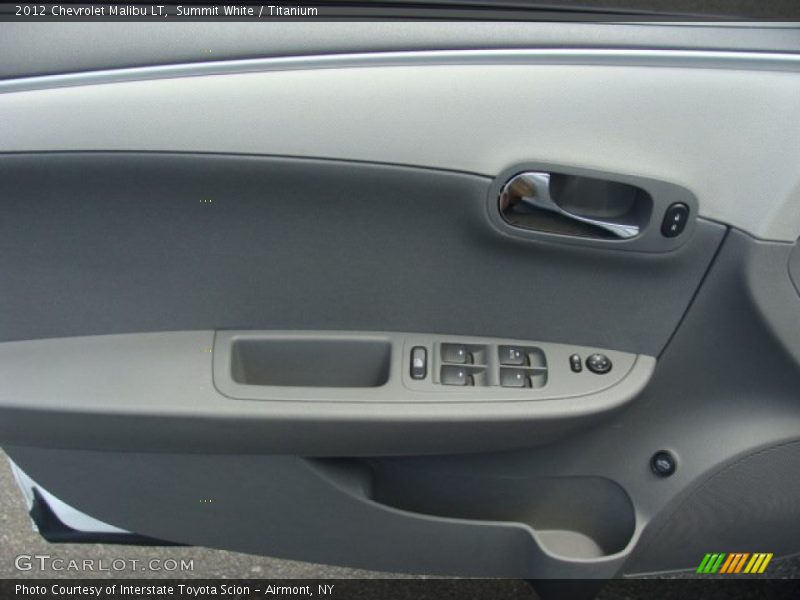 Summit White / Titanium 2012 Chevrolet Malibu LT