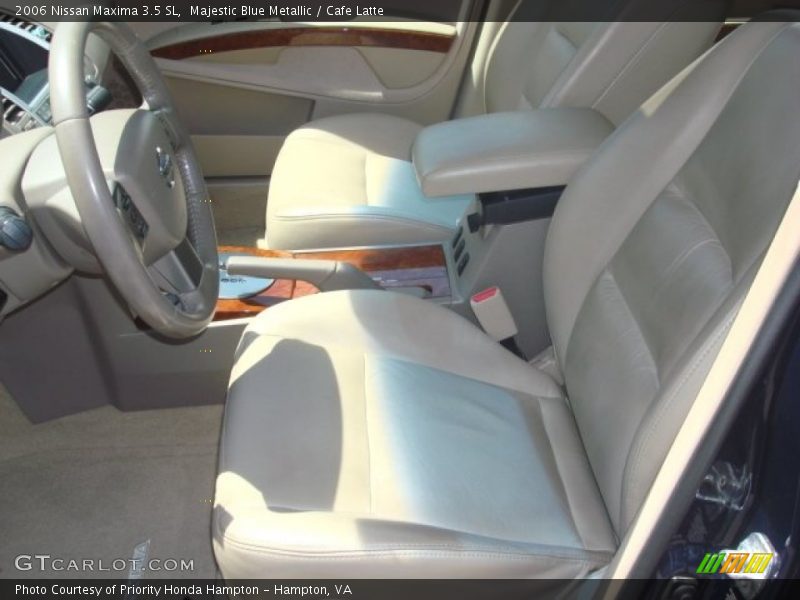 Majestic Blue Metallic / Cafe Latte 2006 Nissan Maxima 3.5 SL
