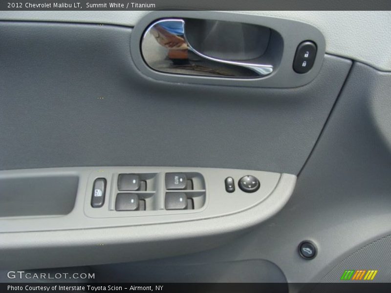 Summit White / Titanium 2012 Chevrolet Malibu LT