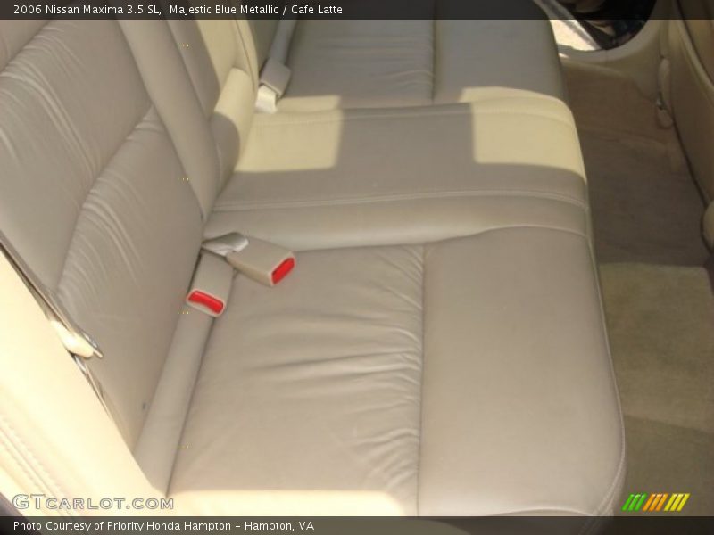 Majestic Blue Metallic / Cafe Latte 2006 Nissan Maxima 3.5 SL