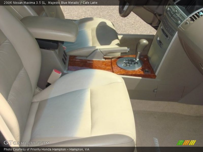 Majestic Blue Metallic / Cafe Latte 2006 Nissan Maxima 3.5 SL