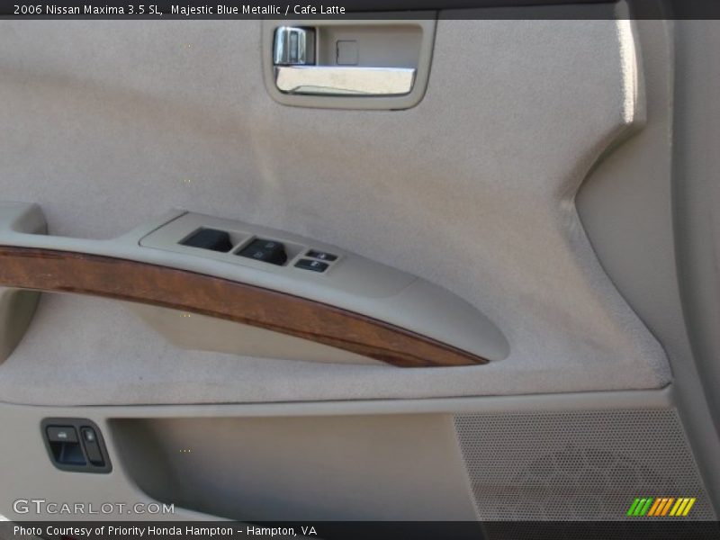 Majestic Blue Metallic / Cafe Latte 2006 Nissan Maxima 3.5 SL