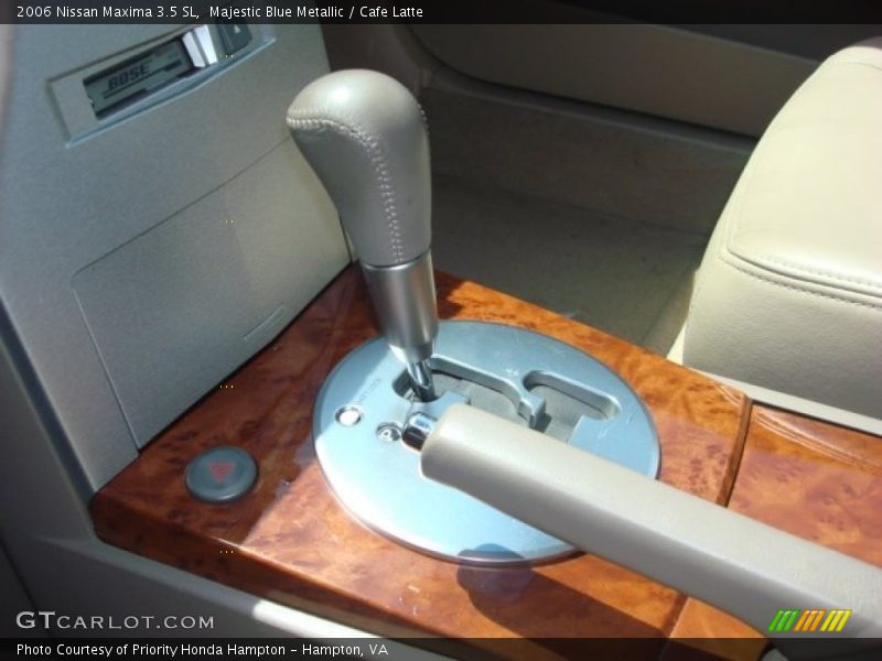 Majestic Blue Metallic / Cafe Latte 2006 Nissan Maxima 3.5 SL