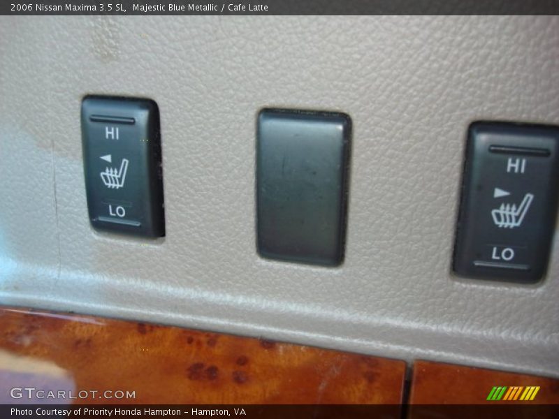 Majestic Blue Metallic / Cafe Latte 2006 Nissan Maxima 3.5 SL
