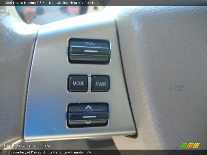 Majestic Blue Metallic / Cafe Latte 2006 Nissan Maxima 3.5 SL