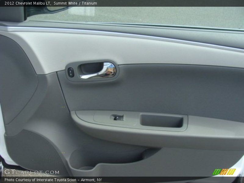 Summit White / Titanium 2012 Chevrolet Malibu LT