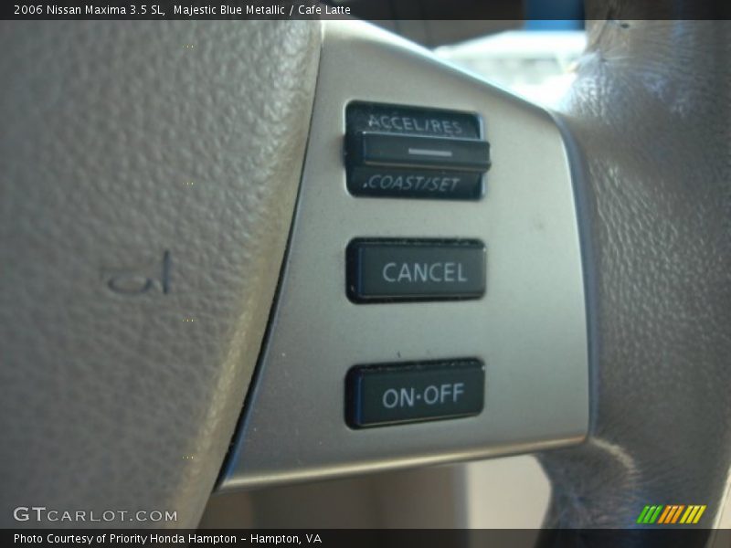 Majestic Blue Metallic / Cafe Latte 2006 Nissan Maxima 3.5 SL