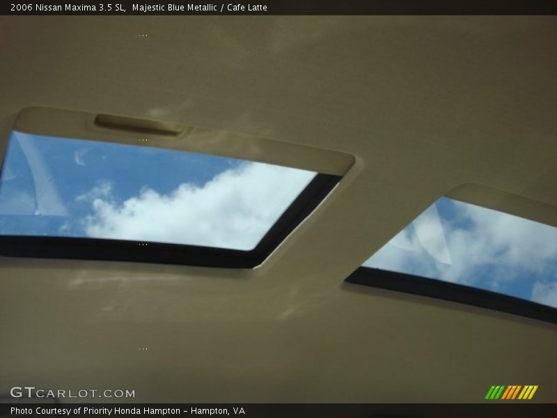 Majestic Blue Metallic / Cafe Latte 2006 Nissan Maxima 3.5 SL