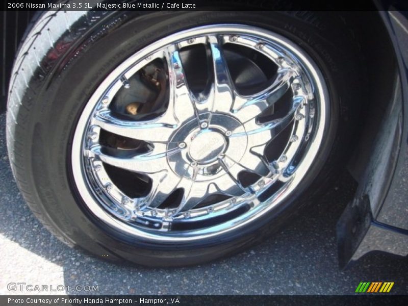 Majestic Blue Metallic / Cafe Latte 2006 Nissan Maxima 3.5 SL