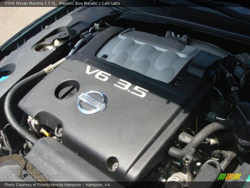 Majestic Blue Metallic / Cafe Latte 2006 Nissan Maxima 3.5 SL