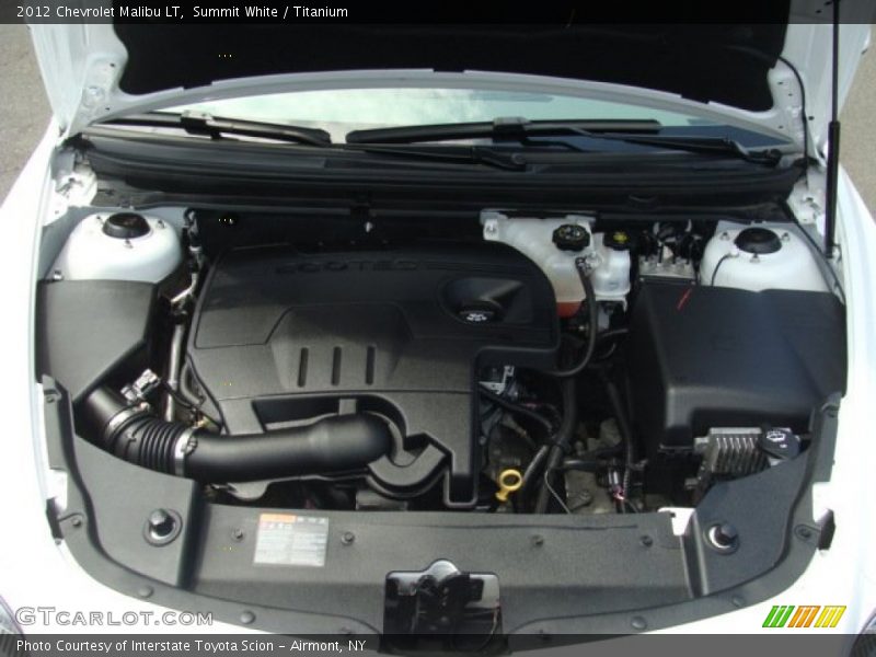 Summit White / Titanium 2012 Chevrolet Malibu LT