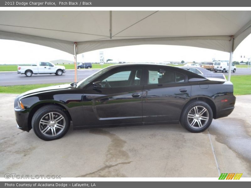  2013 Charger Police Pitch Black